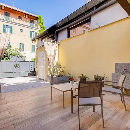 Апартаменты Pigneto Con Giardino Privato E Parcheggio Рим