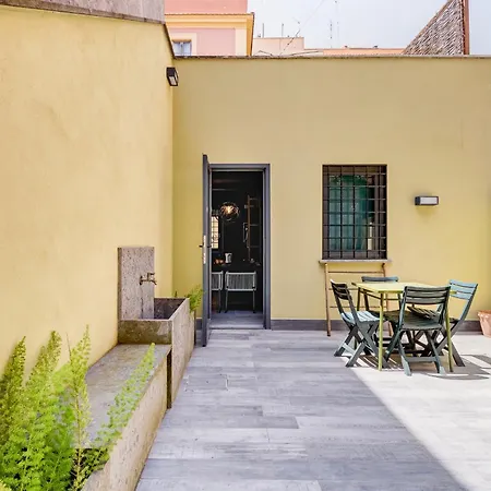 Pigneto Con Giardino Privato E Parcheggio Апартаменты *