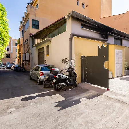 Appartamento Pigneto Con Giardino Privato E Parcheggio